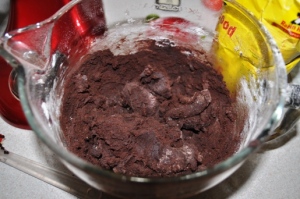 Chocolate cookie dough